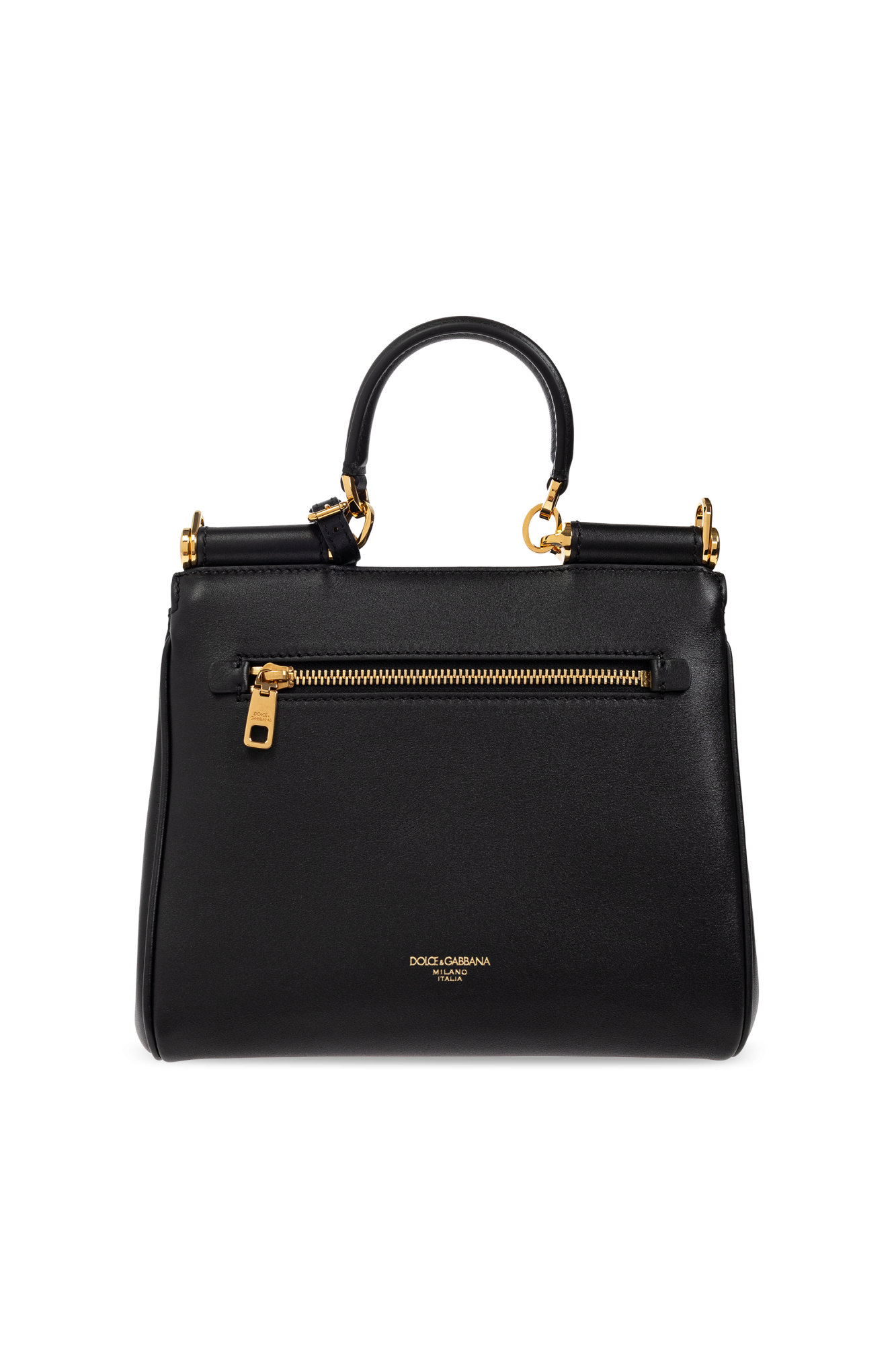 VIP【関税送料無料】希少 DOLCE & GABBANA BLACK LEATHER BAG VIP【関税送料無料】希少 DOLCE & GABBANA BLACK LEATHER BAG